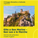 La gita di settembre del Gruppo Ricreativo e Culturale